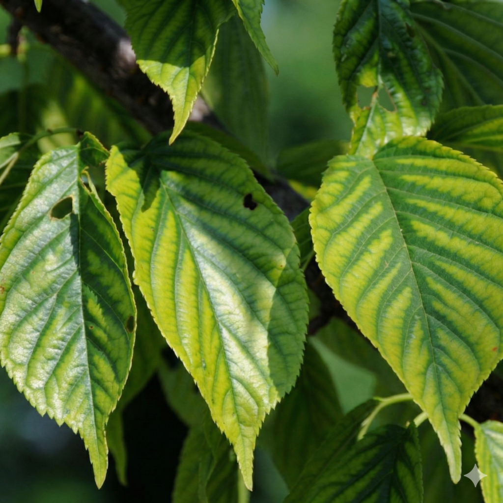 Chlorose Chlorose oder auch Blattchlorose frühzeitig erkennen
