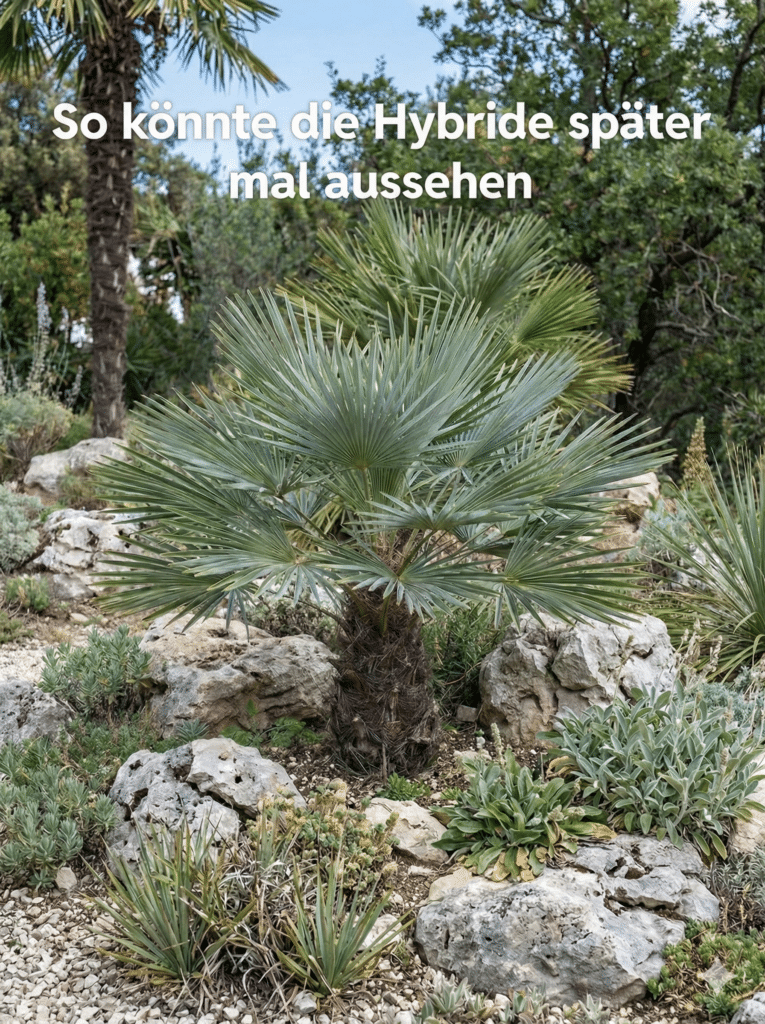 Trachycarpus fortunei x naggy Trachycarpus fortunei x naggy