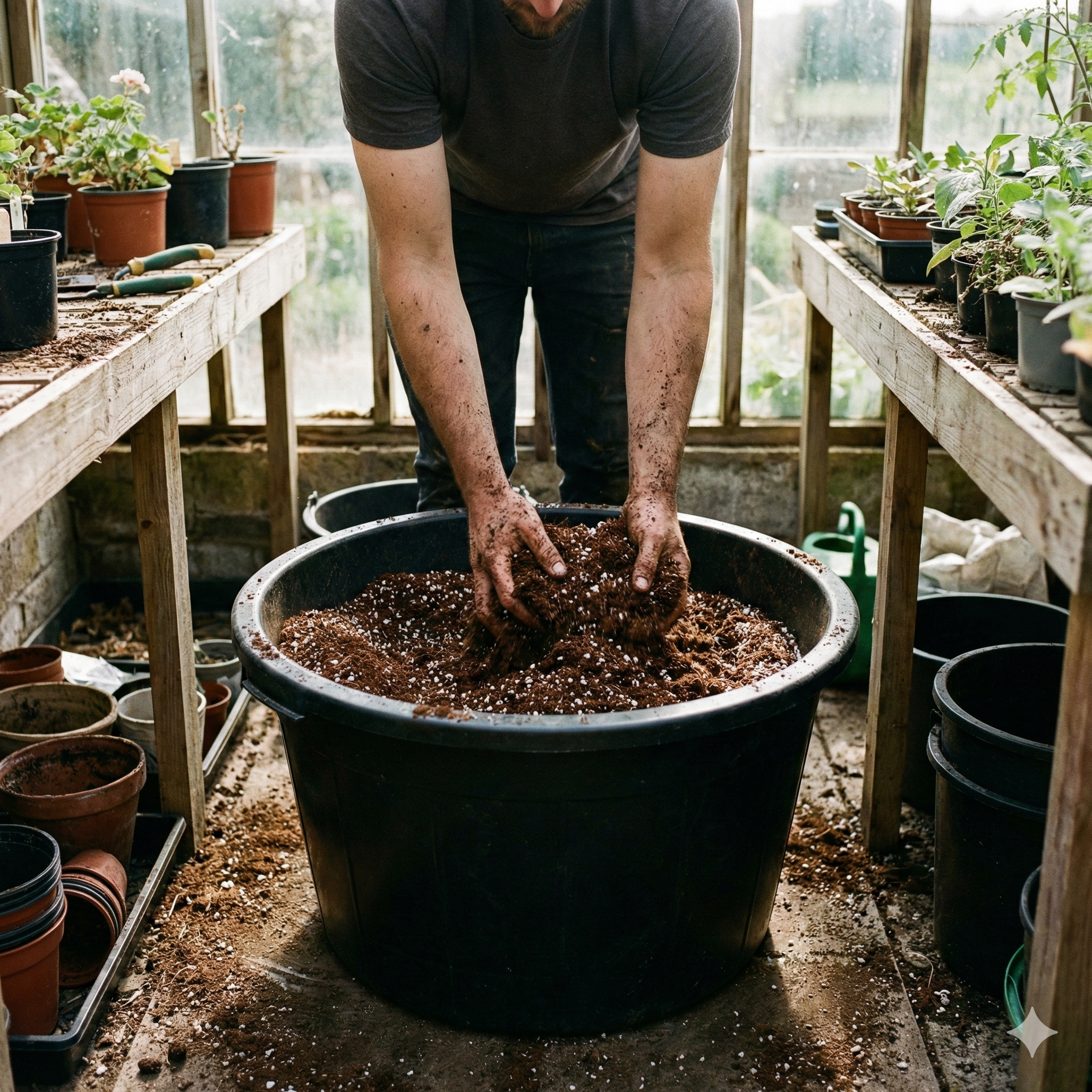 Anzuchterde selber mischen Anzuchterde selber mischen
