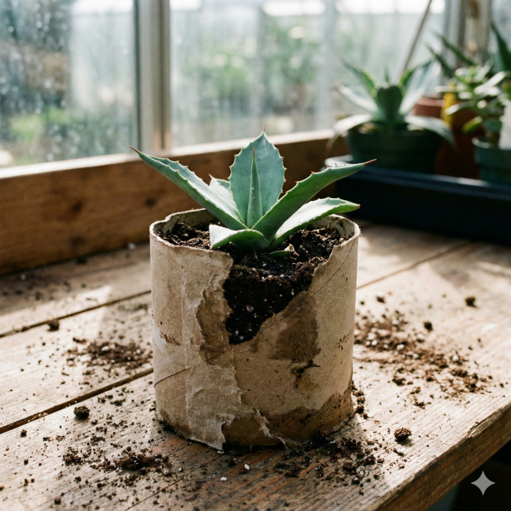 Kostenlose Anzuchttöpfe für deine Exoten: Das geniale 3-in-1 System aus Papprollen Kostenlose Anzuchttöpfe für deine Exoten: Das geniale 3-in-1 System aus Papprollen