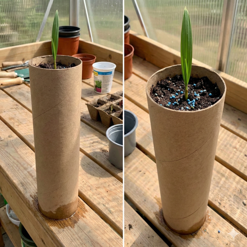 Kostenlose Anzuchttöpfe für deine Exoten: Das geniale 3-in-1 System aus Papprollen Kostenlose Anzuchttöpfe für deine Exoten: Das geniale 3-in-1 System aus Papprollen