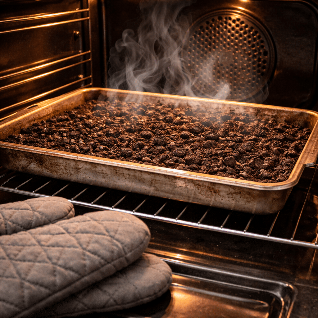 Anzuchterde sterilisieren Anzuchterde sterilisieren